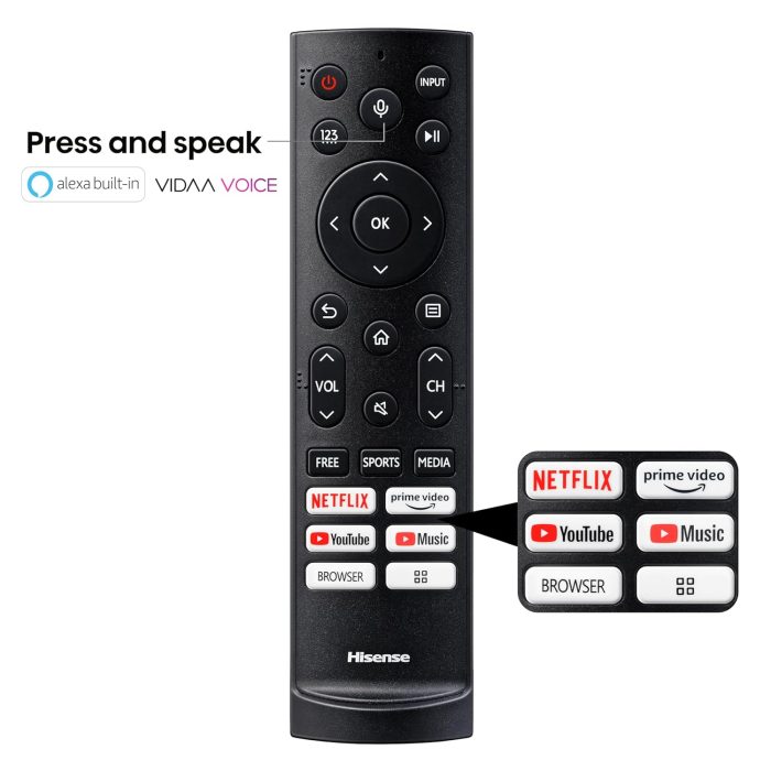 Hisense 65 inches 4K Ultra HD Smart ULED TV (4)